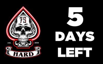 75 Hard: Week 10 – 5 to Go